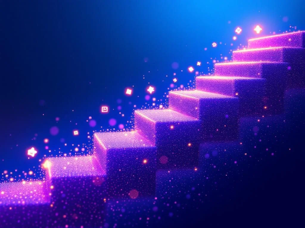 Gráfico comparativo de modelos de IA con visualización futurista que muestra la reducción de alucinaciones de GPT-5