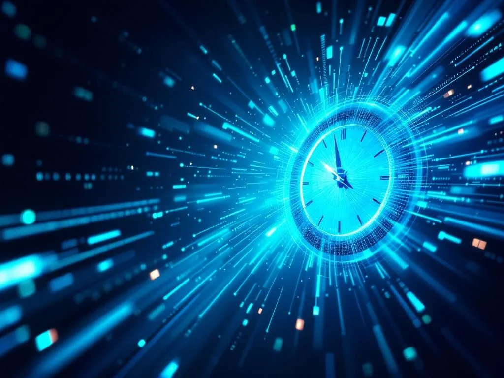 Vergleichende KI-Modell-Grafik mit futuristischer Technologie-Visualisierung, die Symbole von GPT-5 und anderen fortschrittlichen Entwicklungsmodellen