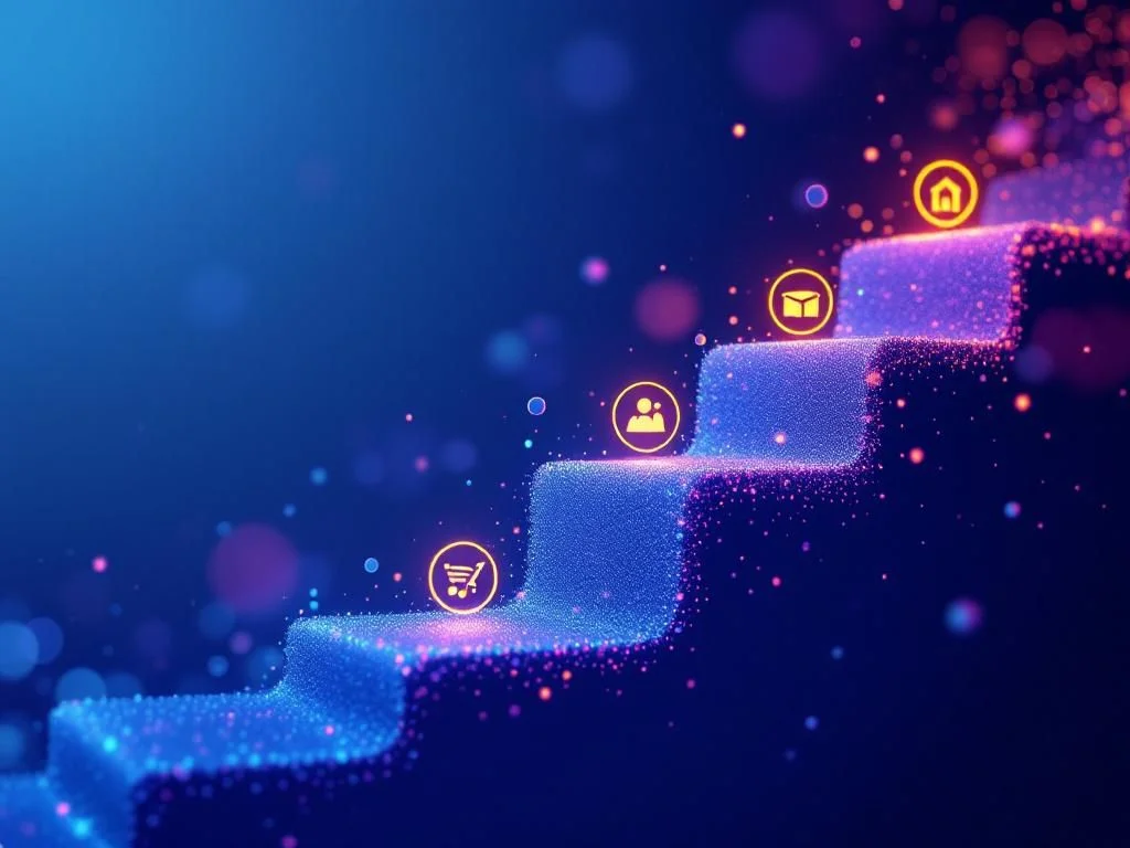 Technische Infografik zur Architektur von Multi-Agenten-KI-Systemen mit futuristischen Design-Elementen und Modell-Vergleichsdiagramm