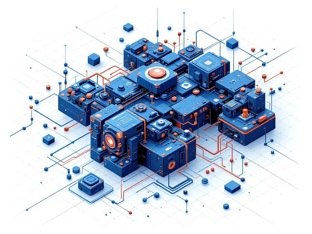 Futuristic visualization of AI model comparison chart showcasing LangGraph tutorial design with interconnected model icons and tech graphics