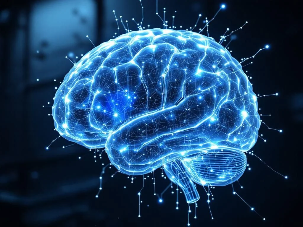 Futuristic visualization of OpenAI's GPT-5 model comparison chart, highlighting advanced AI reasoning capabilities