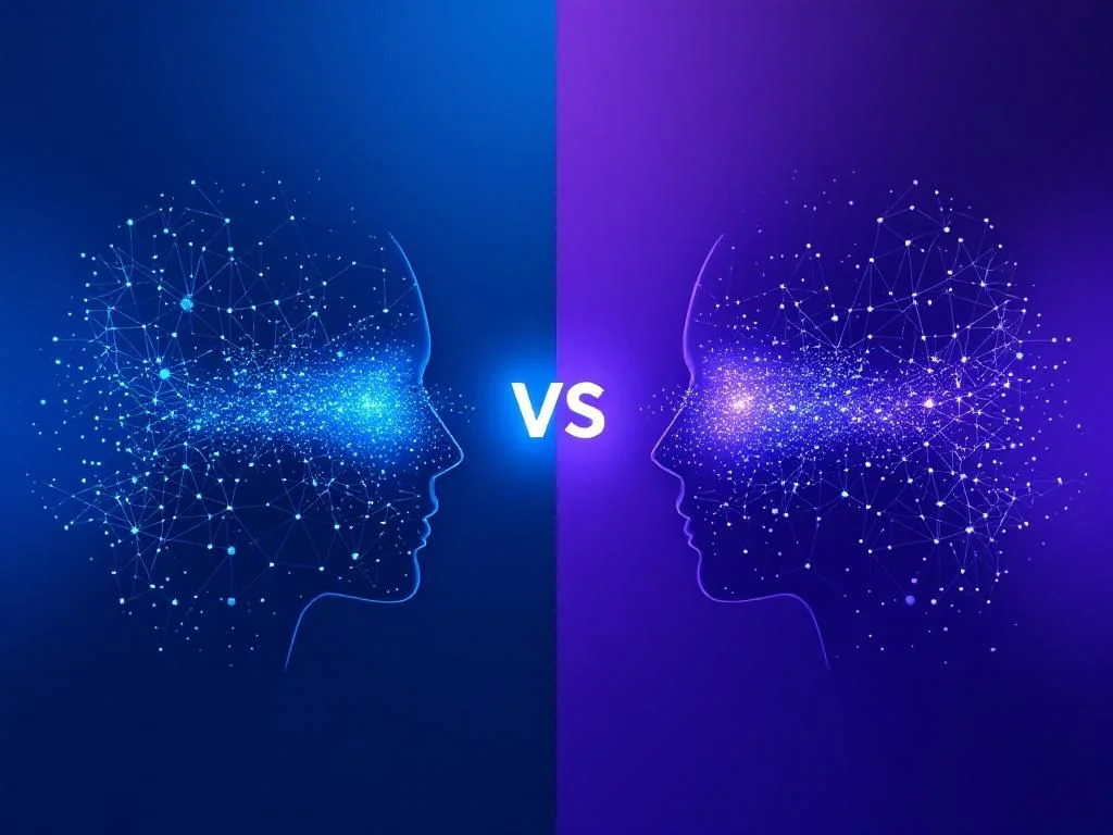 Сравнительная диаграмма мультимодального ИИ Qwen3.5 2026-02-15 и OpenAI o1 с футуристической визуализацией технологических параметров