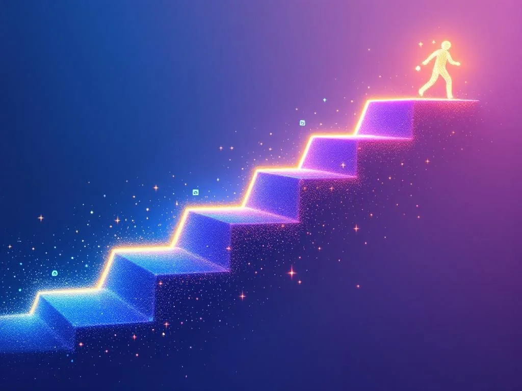 Gráfico futurista que compara modelos de lenguaje de IA Hermes 3 y GPT-5, mostrando métricas de rendimiento tecnológico